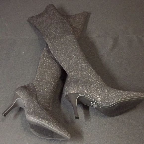 I.n.c.  Briella Sock Over-The-Knee Boots 5.5 - Picture 8 of 8